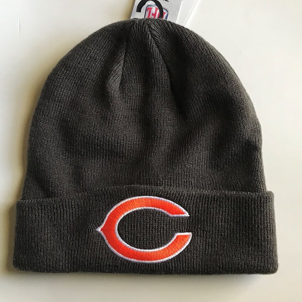 Chicago Bears NFL Official Gray Winter Hat